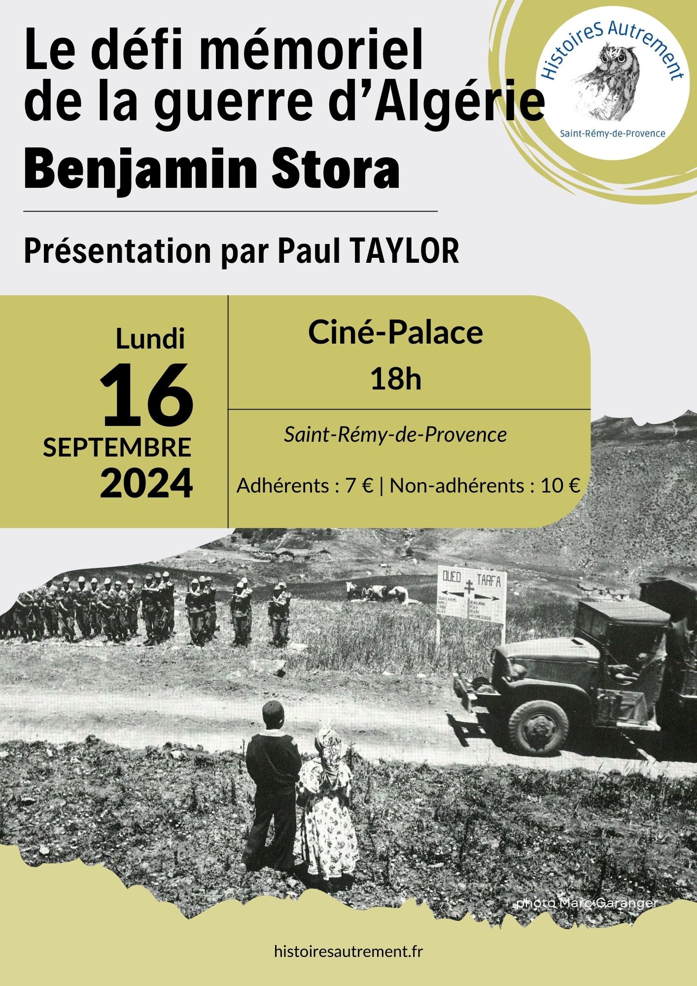 Le défi mémoriel de la guerre d’Algérie – 2024